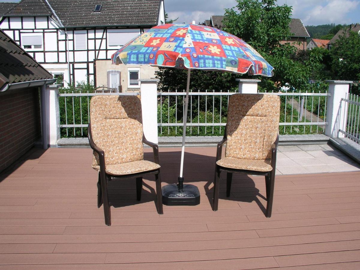 Ferienwohnung Am Deister Mit Grossem Balkon Шпринге Экстерьер фото