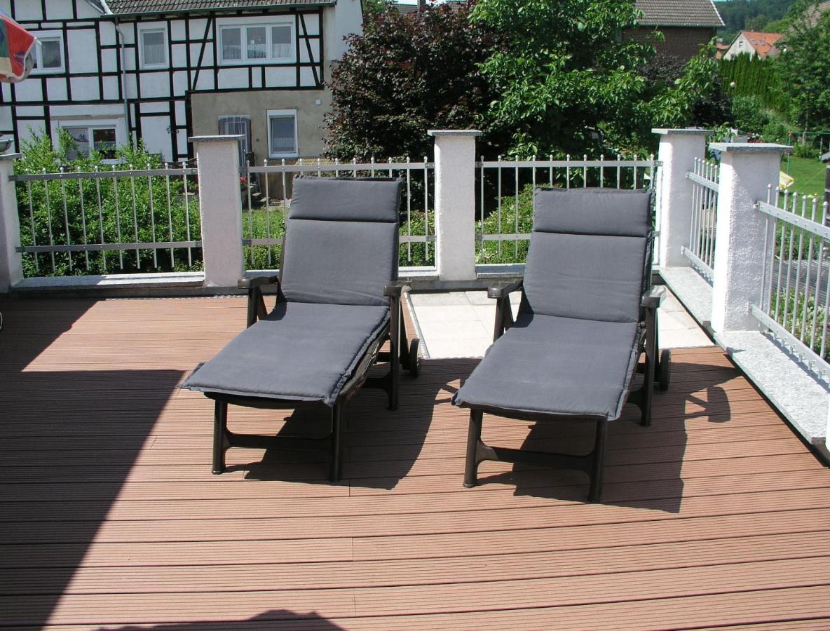 Ferienwohnung Am Deister Mit Grossem Balkon Шпринге Экстерьер фото